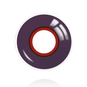 Violet Iris Red Circle Contact Lenses