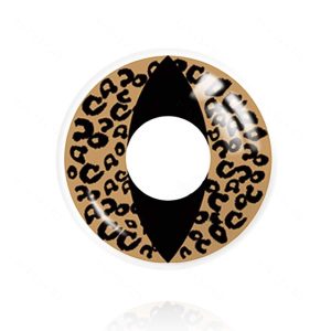 Brown Cheetah Cat Eyes