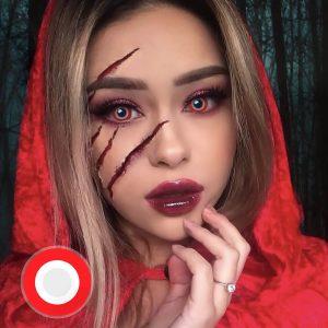 White Out With Red Rim