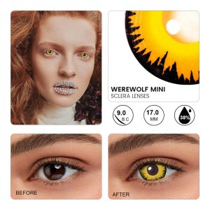 Werewolf Mini Sclera Lenses