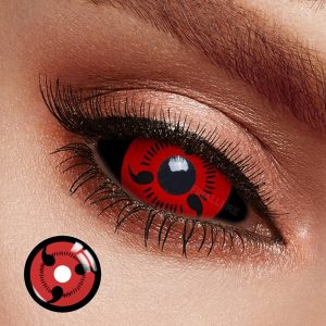 Uchiha Sharingan Sclera Contacts