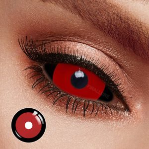 Tokyo Ghoul Black Ring Red Sclera Contacts