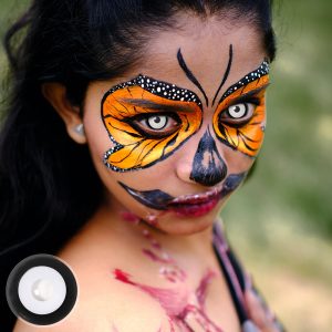 Black & White Mini Sclera Lenses