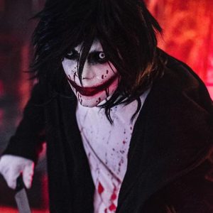 Medusa Black & White Sclera Contacts