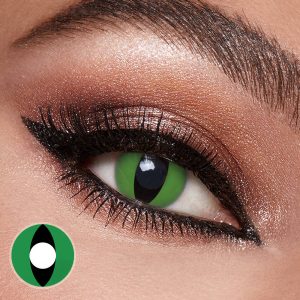 Green Cat Eyes