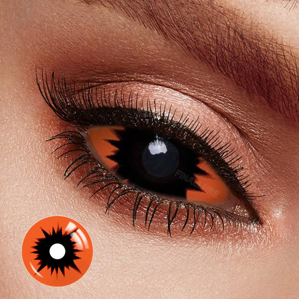 Omego Orange Sclera Contacts