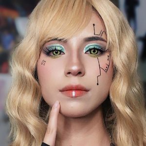 Maleficent Emerald Green Theatrical Contacts