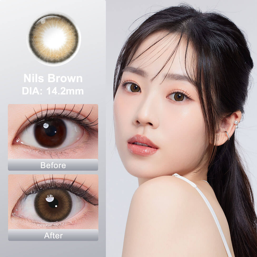NILSBrownColoredContactLenses-8