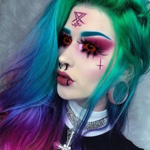 Omego Orange Sclera Contacts