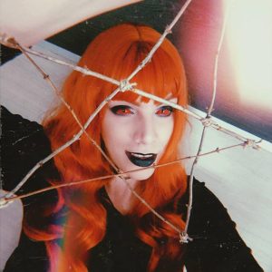 Orange Sclera Contacts