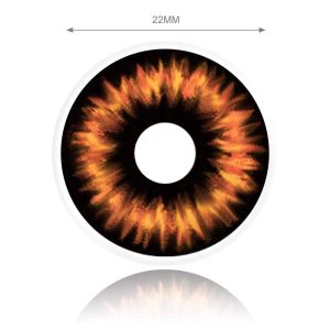 Radioactive Sclera Contacts