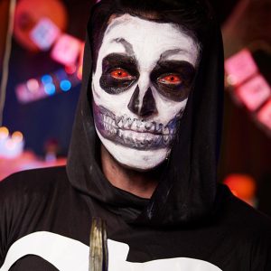 Red Fire Sclera Cotnacts