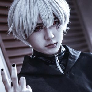 Red Shock Sclera Contacts