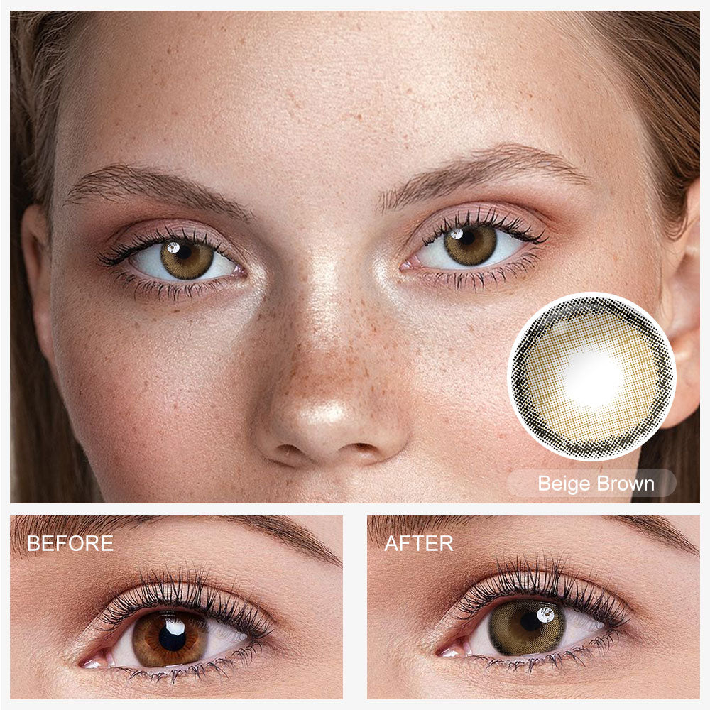 RozeBeigeBrowncontactlensesMA302-5