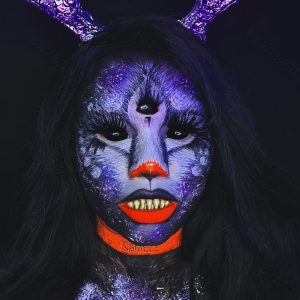 Full Black Sclera Contacts