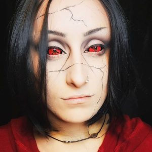 Uchiha Sharingan Sclera Contacts