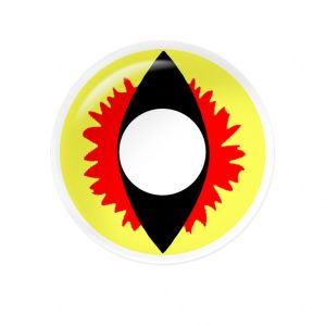 Yellow Dragon Eye Contacts