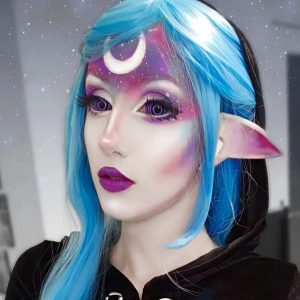 Purple Rinnegan Sclera Contacts